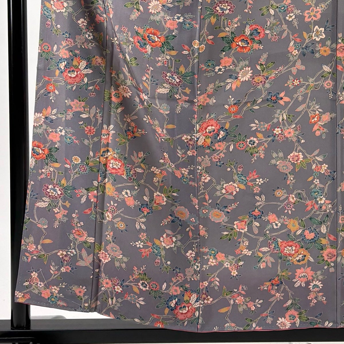 【美品】 小紋 身丈156.5cm 裄丈65cm 正絹 秀品 【中古】 小紋 身丈156.5cm 裄丈65cm 正絹 秀品 【中古】の通販 by バイセル