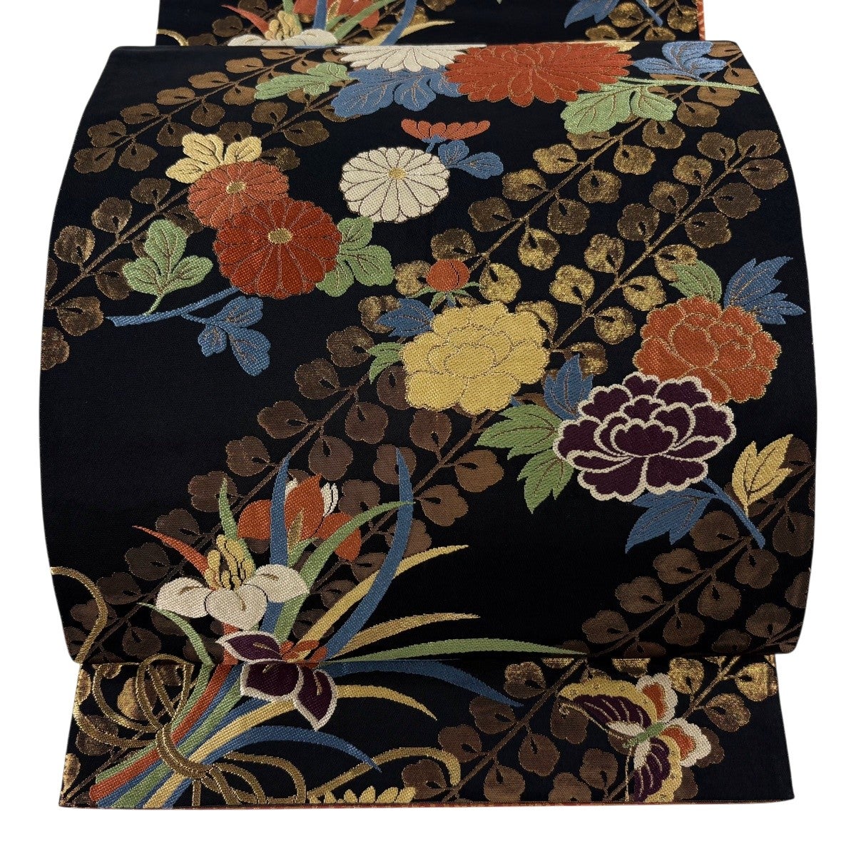 【美品】 袋帯 逸品 全通 正絹 【中古】 美品】 袋帯 逸品 全通 正絹 【中古】の通販 by バイセル ラクマ店｜ラクマ