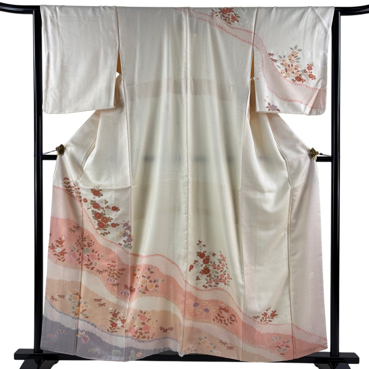 訪問着 美品 名品 身丈158cm 裄丈62cm 正絹 【中古】 美品】 訪問着 身丈158cm 裄丈67.5cm 正絹 名品 【中古】の通販 by