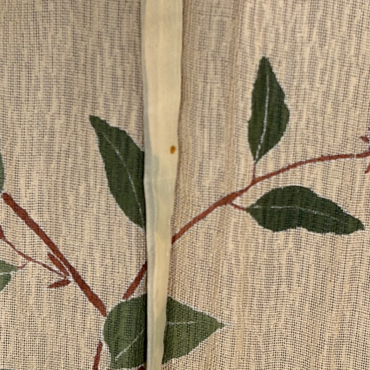 美品】 訪問着 身丈162.5cm 裄丈66cm M 紗袷 枝花 ぼかし 紫 正絹 名品