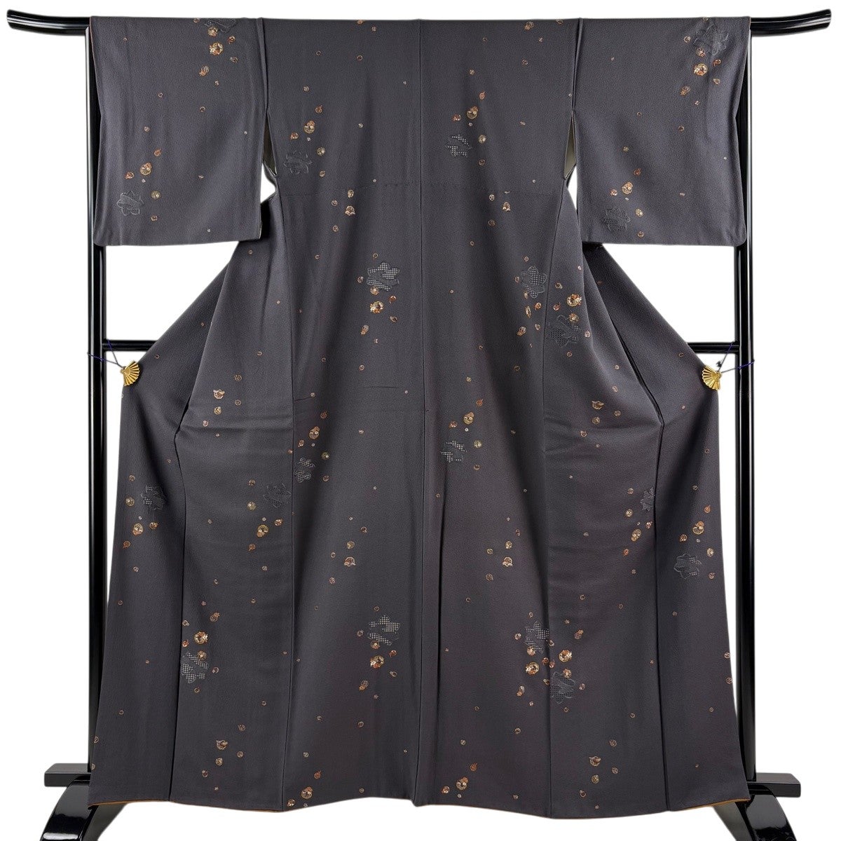 小紋 美品 秀品 身丈166cm 裄丈64cm 正絹 【中古】 美品】 小紋 身丈159cm 裄丈64cm 正絹 秀品 【中古】の通販 by