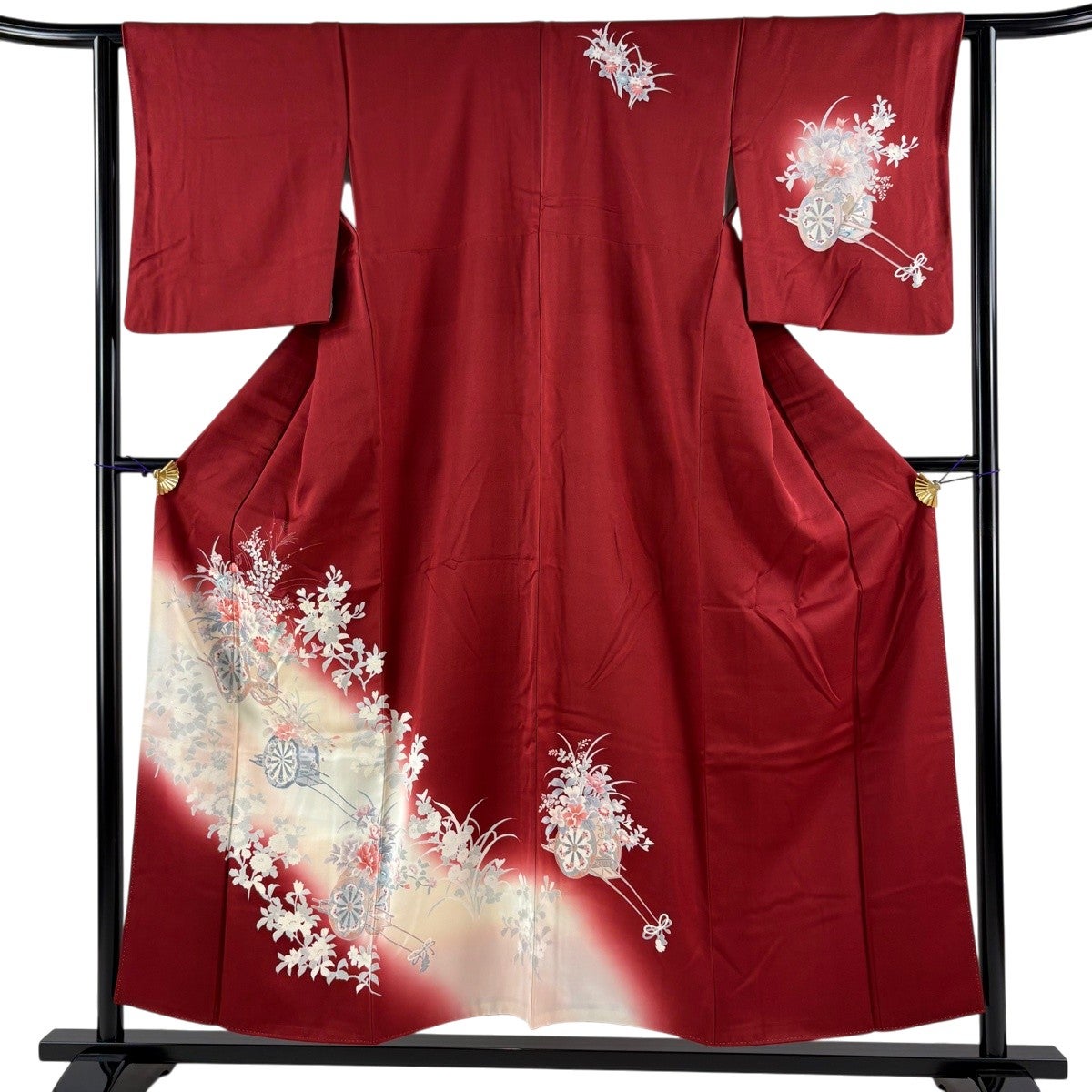 訪問着 身丈154cm 裄丈62cm 正絹 秀品 【中古】 付下げ 身丈154cm 裄丈62cm 正絹 秀品 【中古】の通販 by バイセル