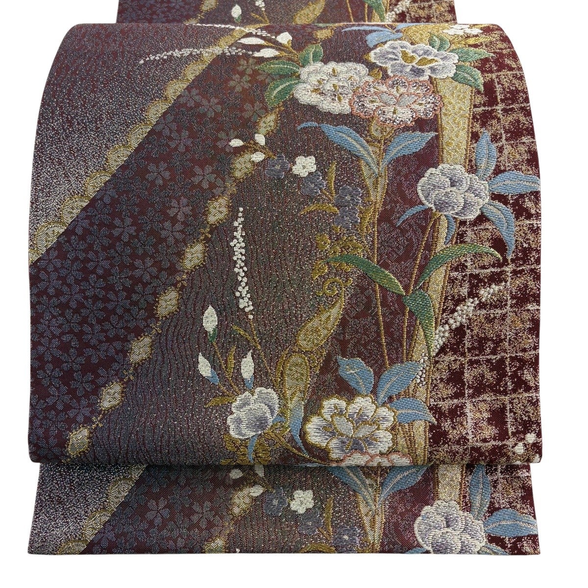 袋帯 秀品 鳳凰 華文 金糸 箔 金色 全通 正絹｜中古・古着・リサイクル