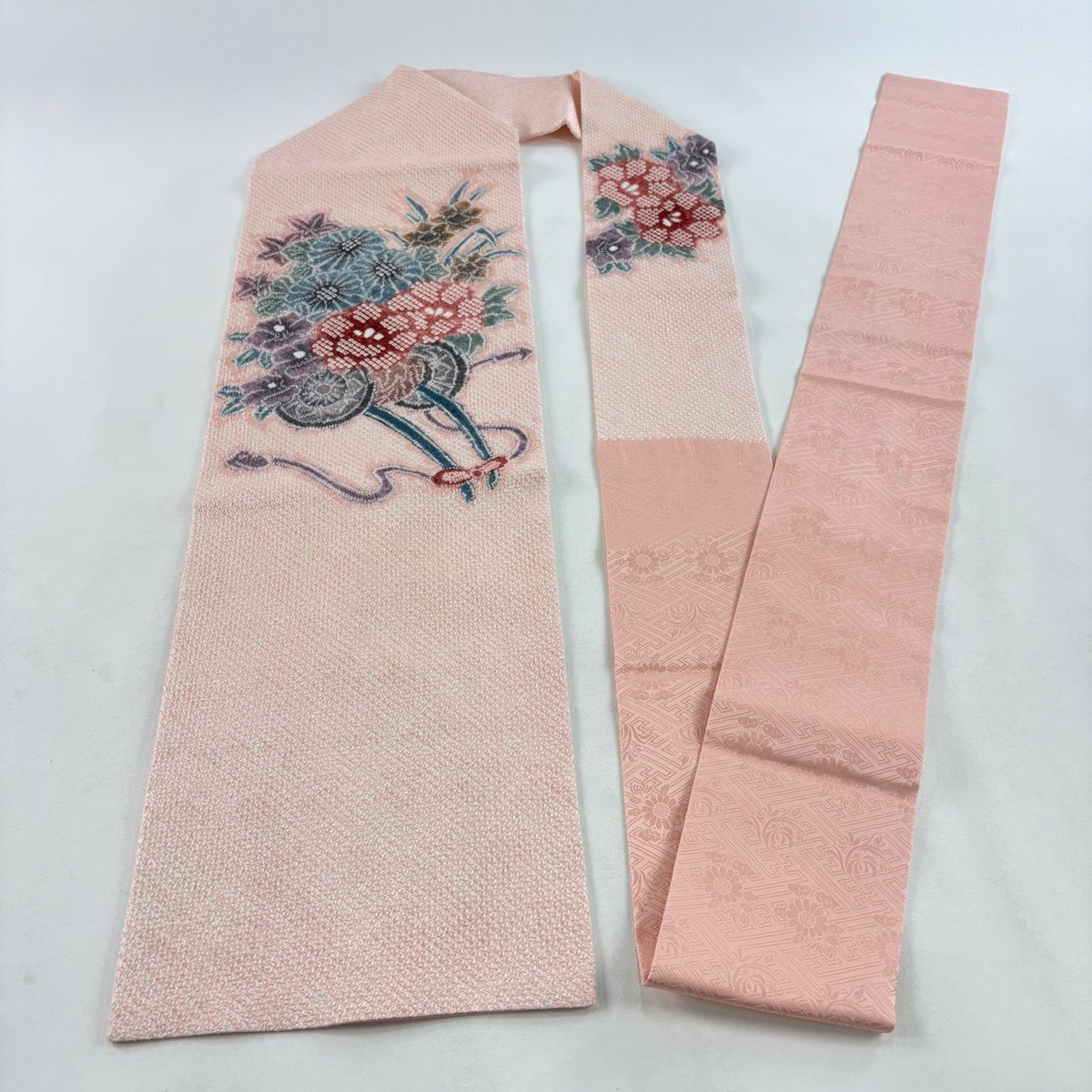 美品】 名古屋帯 名品 花車 絞り ピンク 正絹｜中古・古着・リサイクル