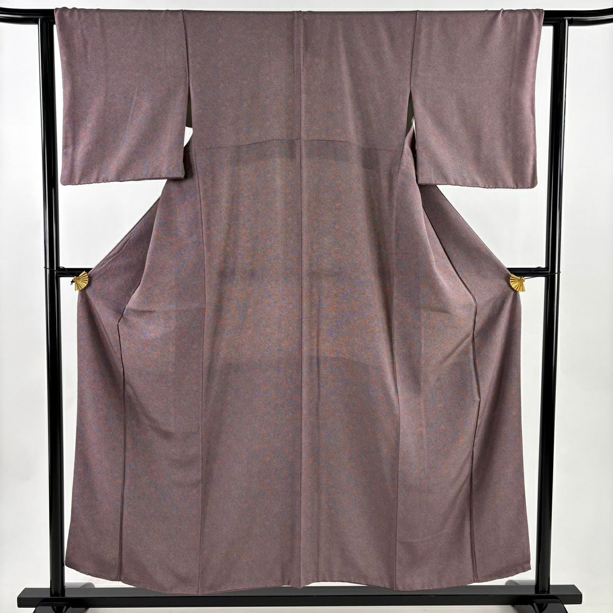 江戸小紋 身丈156cm 裄丈64cm M 袷 鮫 紺色 正絹 秀品｜中古・古着