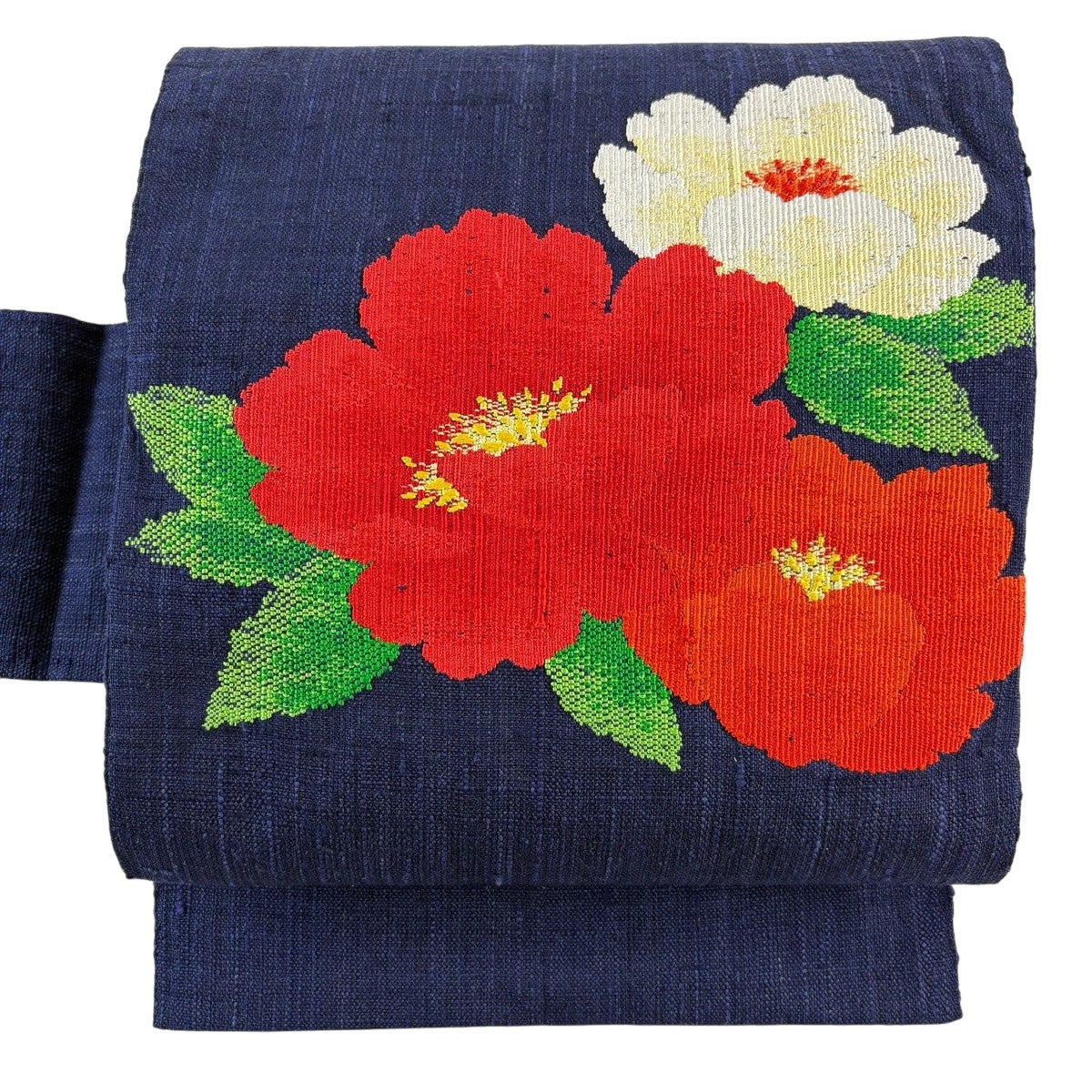 美品】 名古屋帯 名品 市松 疋田 焦茶色 正絹｜中古・古着・リサイクル