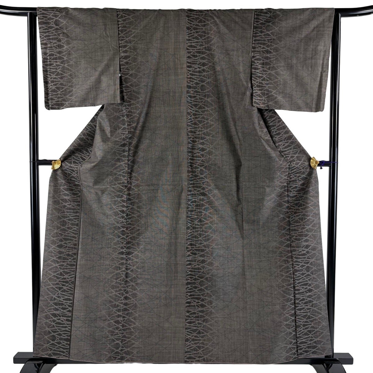 紬 身丈159.5cm 裄丈65cm 正絹 秀品 【中古】 紬 身丈156.5cm 裄丈65.5cm 正絹 秀品 【中古】の通販 by バイセル