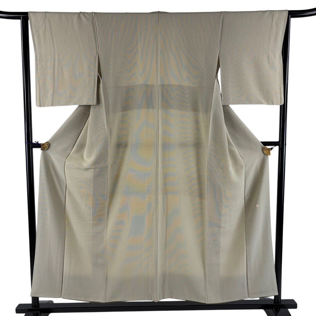 美品】 江戸小紋 身丈156.5cm 裄丈63cm S 袷 万筋 赤紫 正絹 名品