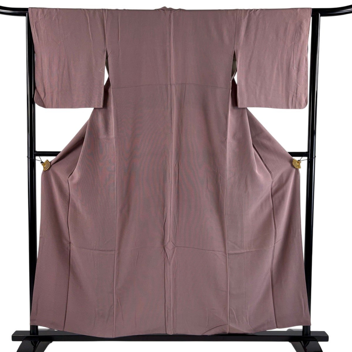 30%OFF 江戸小紋 身丈161cm 裄丈64cm M 袷 落款あり 行儀 紫 正絹 秀品