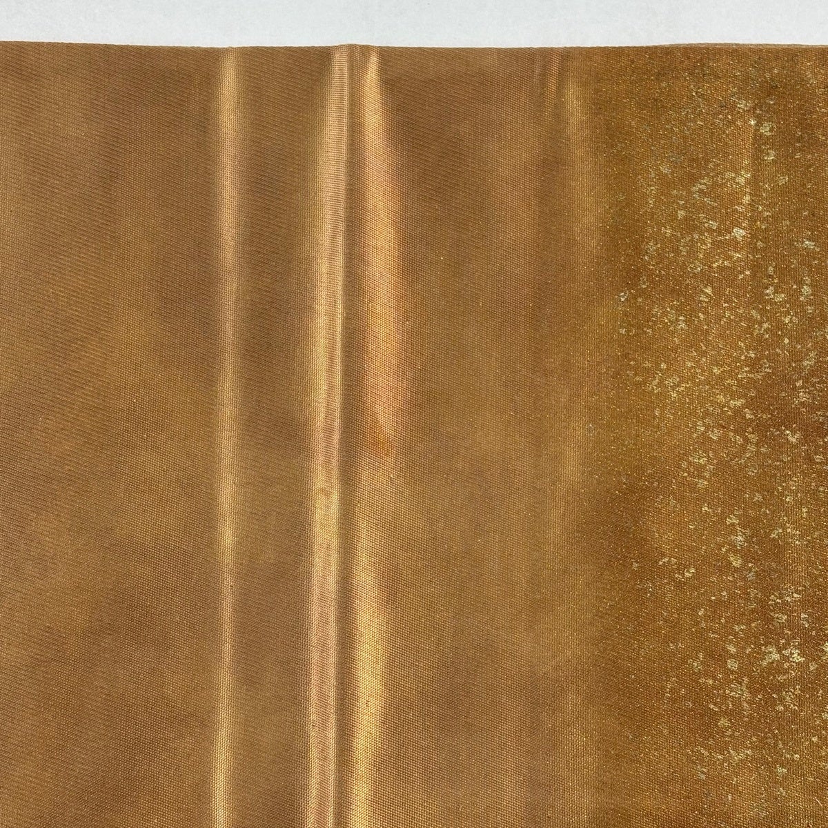 袋帯 名品 華文 花唐草 螺鈿 金銀彩 山吹色 お太鼓柄 正絹｜中古・古着