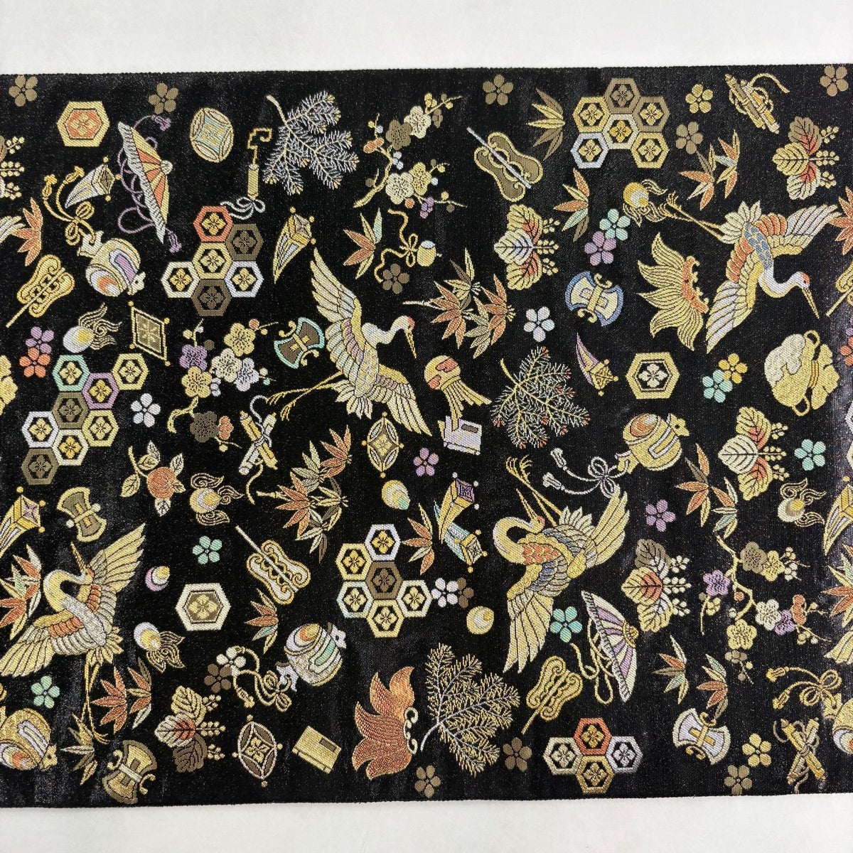 【美品】 袋帯 名品 六通 正絹 【中古】 美品】 袋帯 名品 六通 正絹 【中古】の通販 by バイセル ラクマ店｜ラクマ
