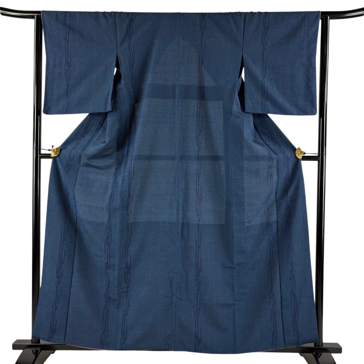 塩沢紬 美品 逸品 身丈159cm 裄丈65cm 正絹 【中古】 50%OFF 【美品】 塩沢紬 身丈161.5cm 裄丈65.5cm M 袷 証紙あり 縦縞
