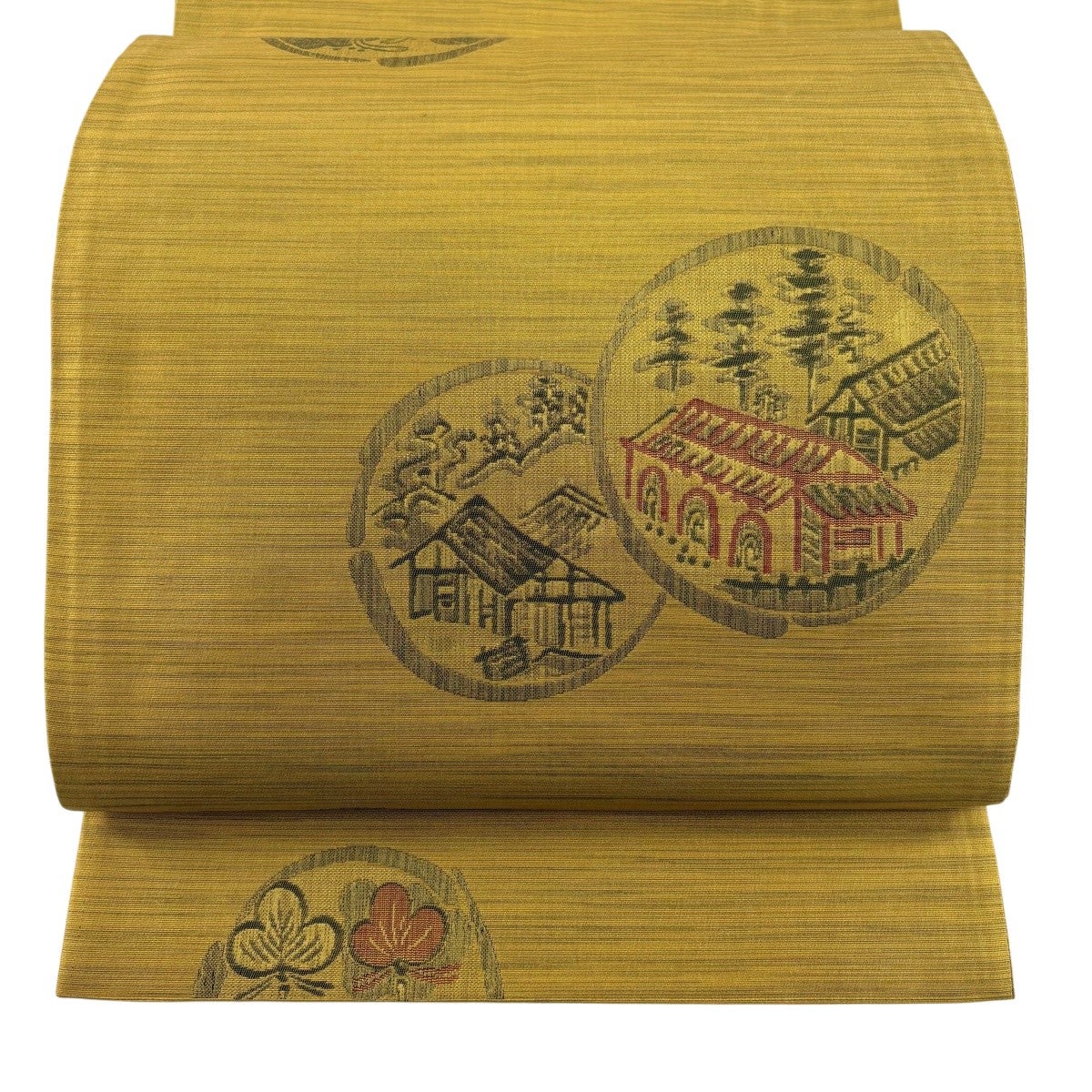 【美品】 丸帯 名品 全通 正絹 【中古】 美品】 丸帯 逸品 全通 正絹 【中古】の通販 by バイセル ラクマ店｜ラクマ