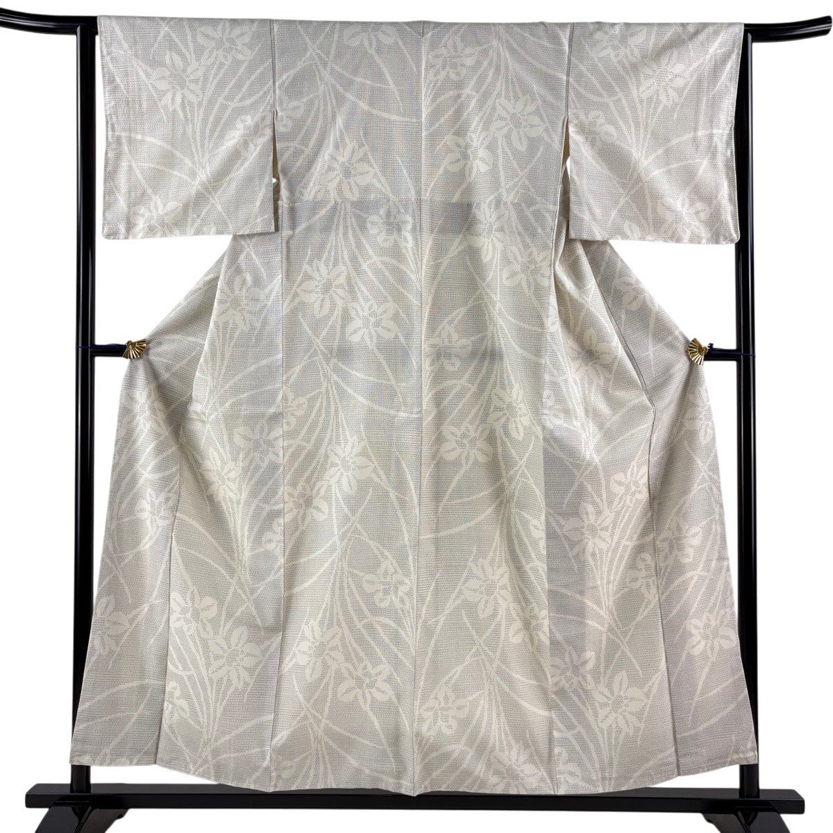 【美品】 紬 身丈158.5cm 裄丈68cm 正絹 秀品 【中古】 美品】 紬 身丈158.5cm 裄丈62.5cm 正絹 秀品 【中古】の通販 by