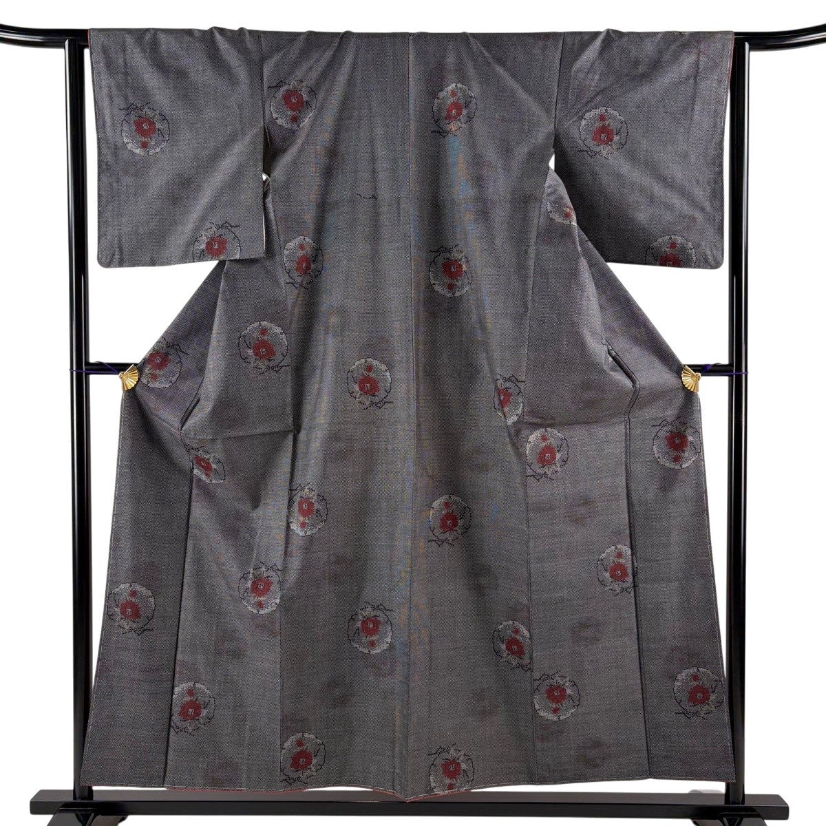 小紋 身丈155cm 裄丈63.5cm 正絹 秀品 【中古】 小紋 身丈155cm 裄丈63cm 正絹 秀品 【中古】の通販 by バイセル
