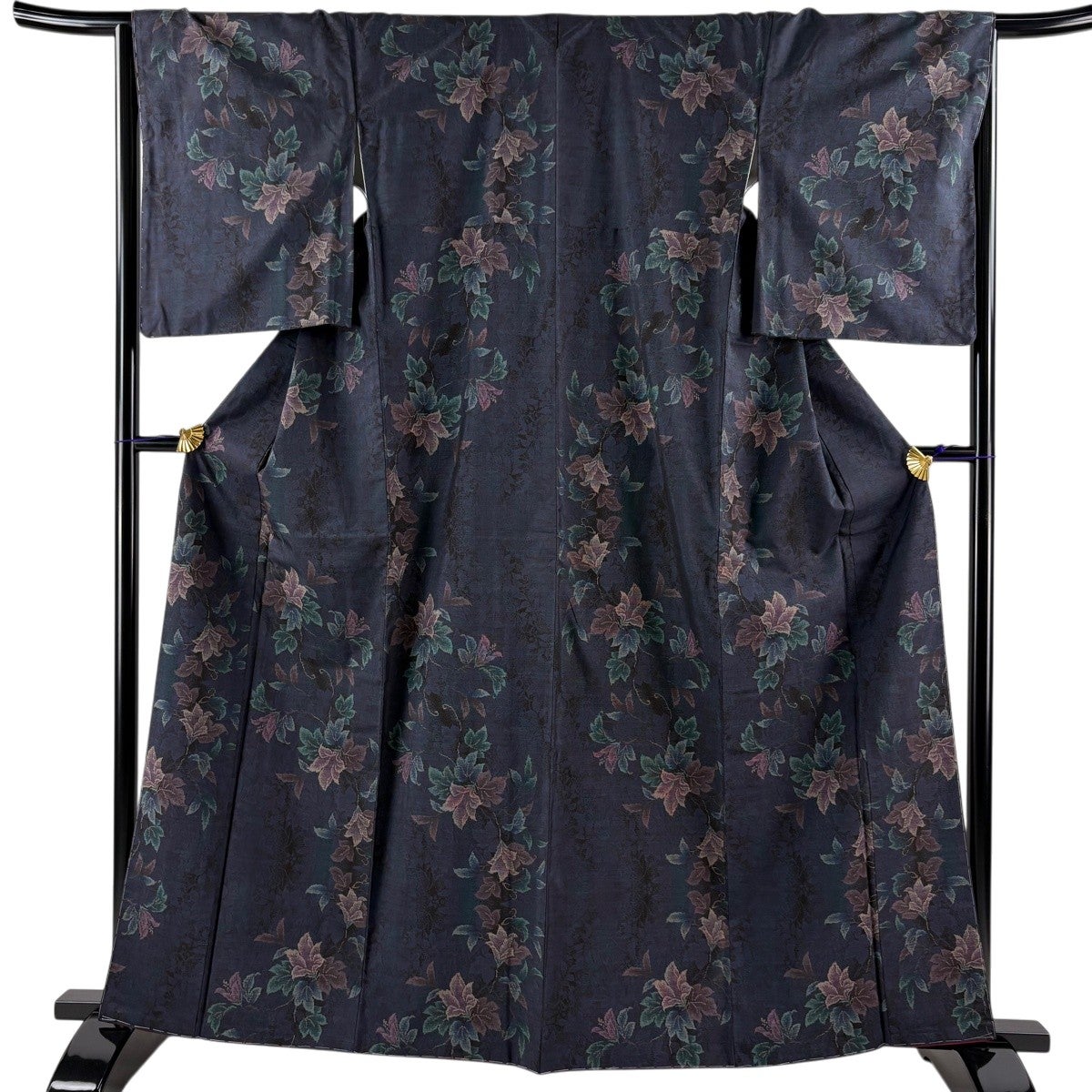 紬 身丈152cm 裄丈62.5cm 正絹 秀品 【中古】 在庫一掃】 紬 身丈152cm 裄丈62.5cm 正絹 秀品 【中古】の通販 by