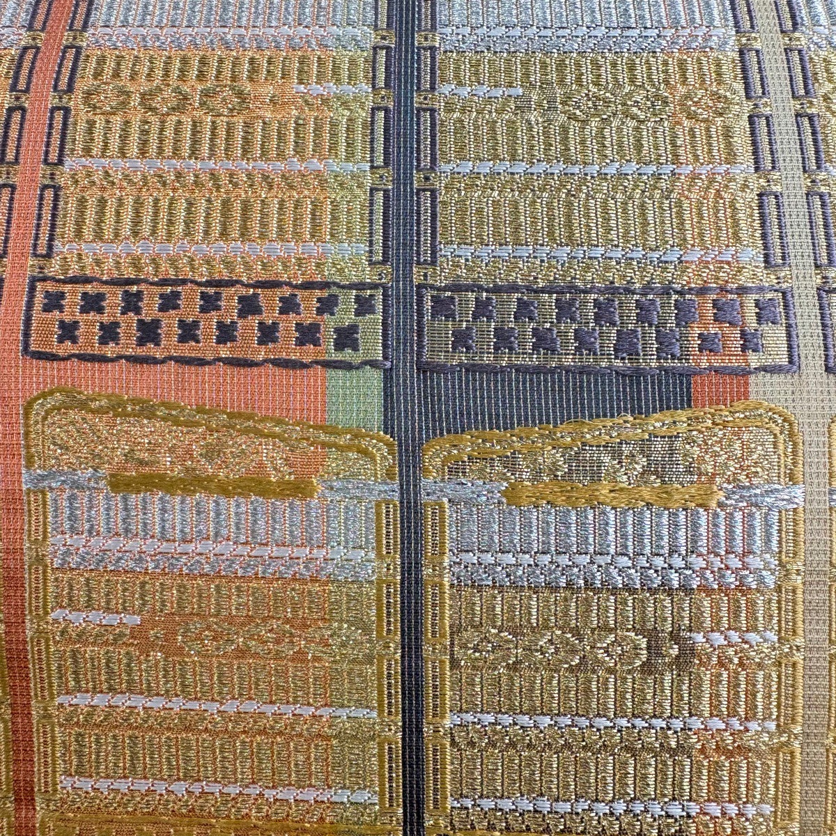 袋帯 秘宝鎧段文 ガード加工 金銀糸 O-5764 000000022241-01.jpg?size=m&w=