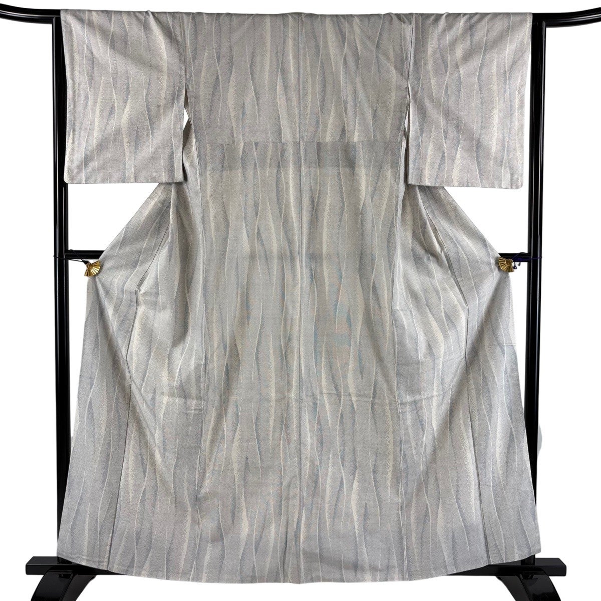 【美品】 紬 身丈160.5cm 裄丈65.5cm 正絹 秀品 【中古】 美品】 紬 身丈160cm 裄丈64cm 正絹 秀品 【中古】の通販 by バイセル
