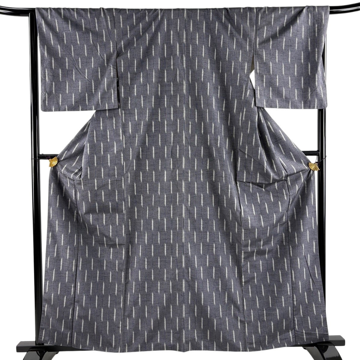 単衣 紬 クリーム 抽象文 身丈166.5cm 裄丈65cm トールサイズ 正絹 美品】 紬 身丈165.5cm 裄丈68cm L 袷 縦縞模様 クリーム 正絹 秀品