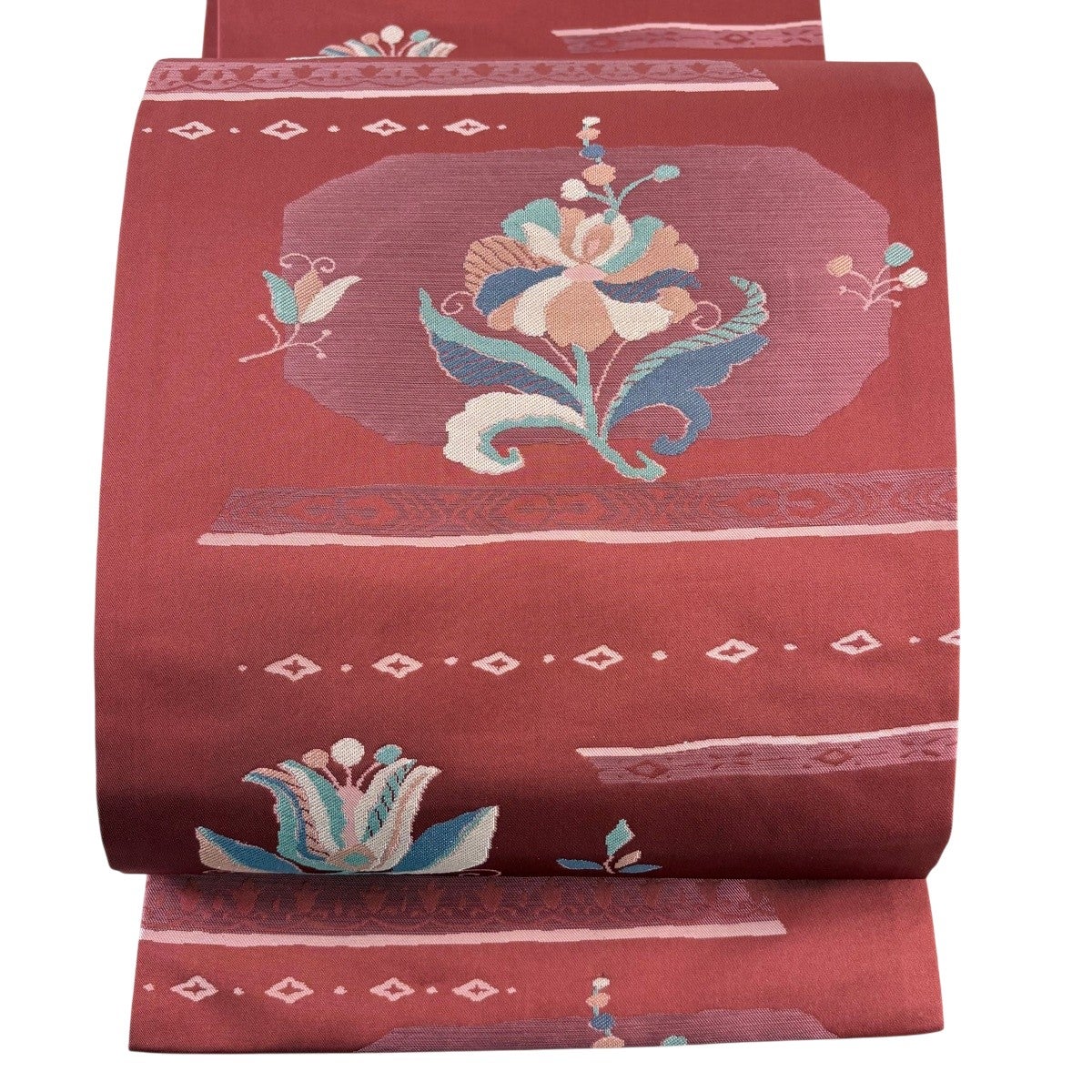 【美品】 開き名古屋帯 名品 正絹 【中古】 美品】 名古屋帯 名品 正絹 【中古】の通販 by バイセル ラクマ店｜ラクマ