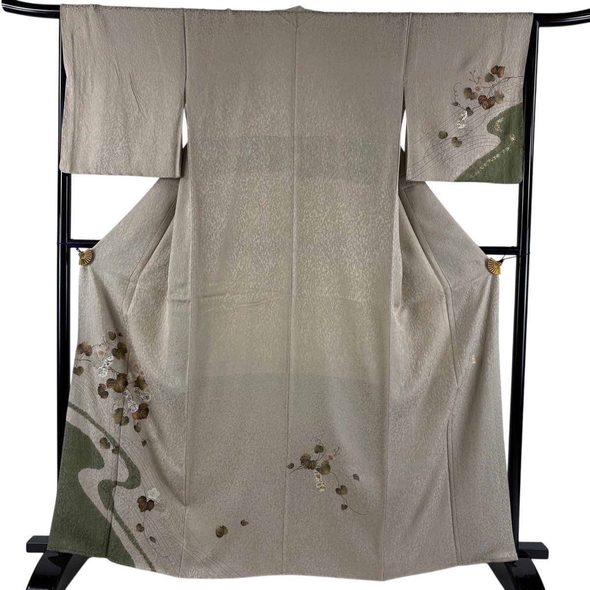 訪問着 秀品 身丈164cm 裄丈66.5cm 正絹 【中古】 訪問着 訪問着 身丈164.5cm 裄丈66cm 正絹 美品 名品 身丈164cm