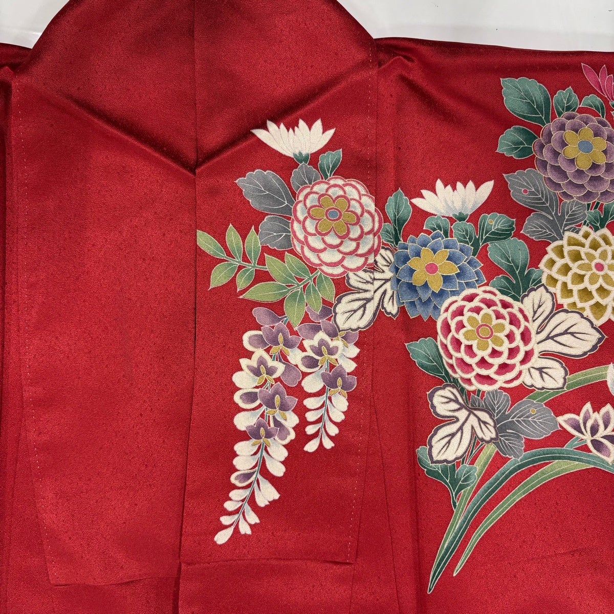 振袖 身丈159cm 裄丈66cm 正絹 秀品 【中古】 美品】 振袖 身丈159cm 裄丈65cm 正絹 逸品 【中古】の通販 by