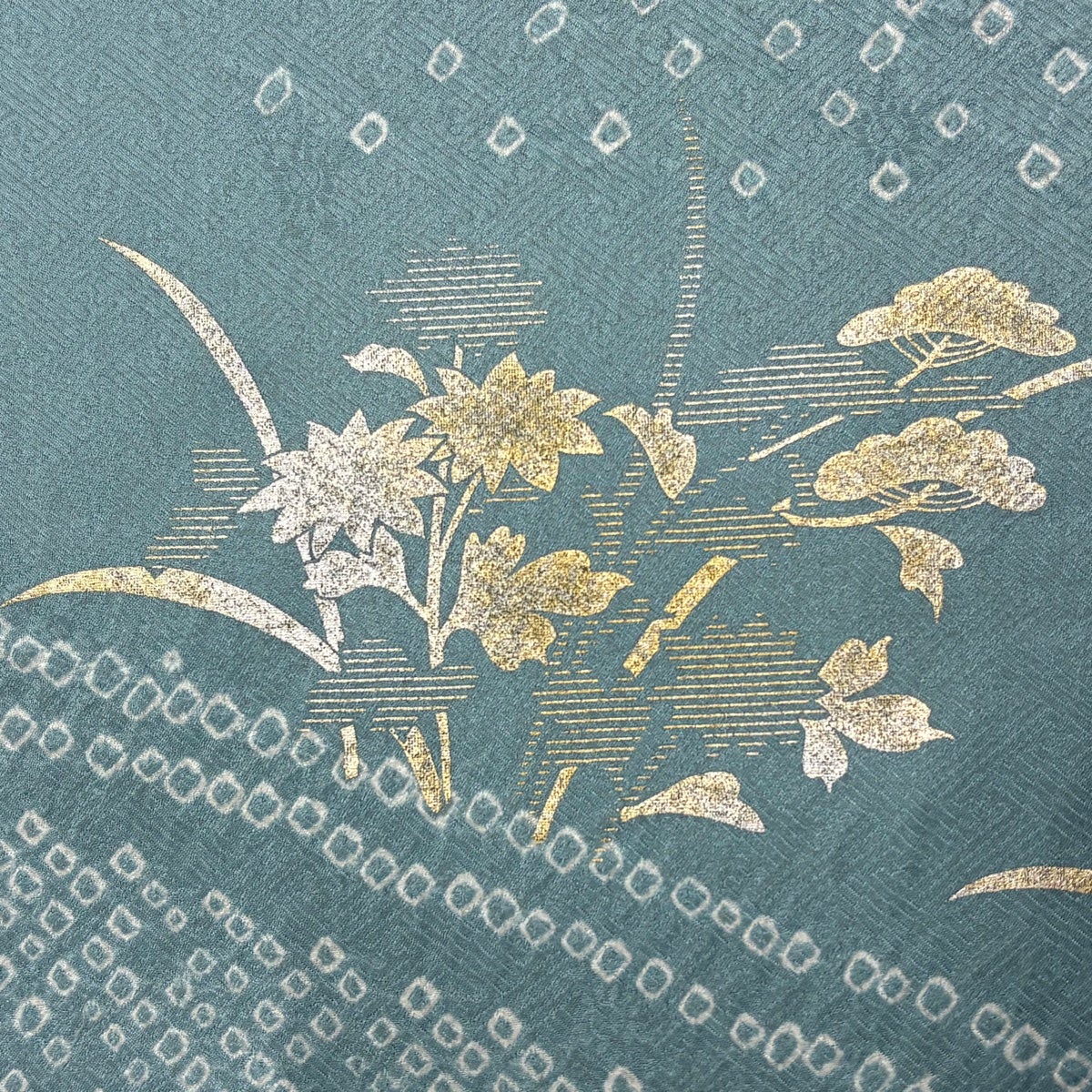 付下げ 身丈156.5cm 裄丈62.5cm 正絹 名品 【中古】 付下げ 身丈158.5cm 裄丈62.5cm 正絹 名品 【中古】