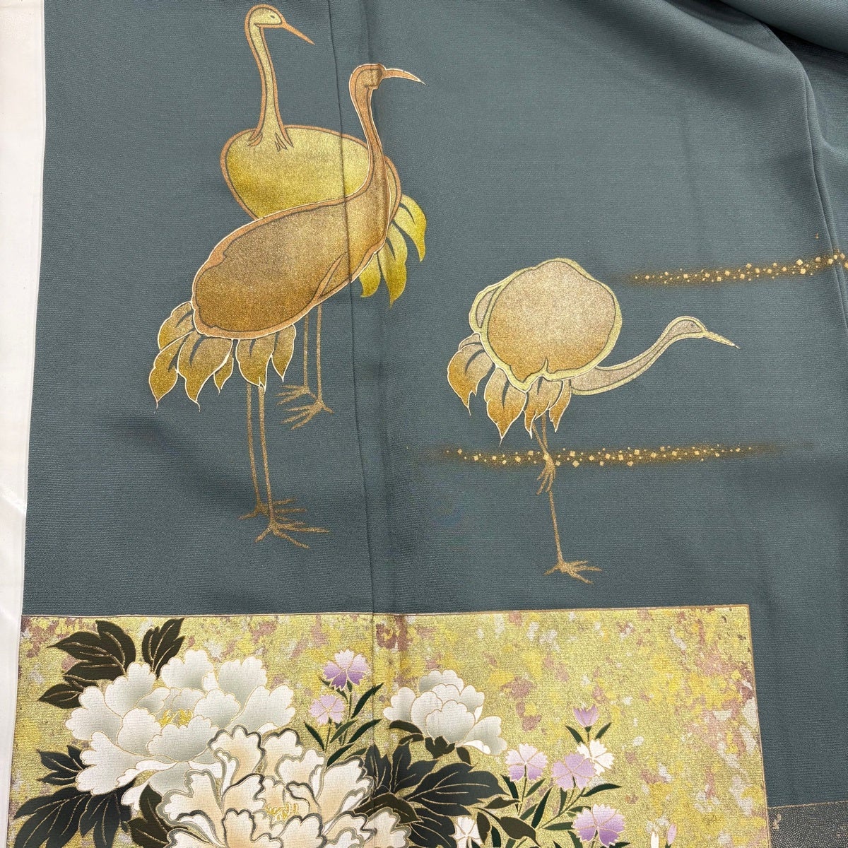 色留袖 身丈165cm 裄丈66cm 正絹 秀品 【中古】 色留袖 身丈165cm 裄丈67cm 正絹 秀品 【中古】の通販 by バイセル