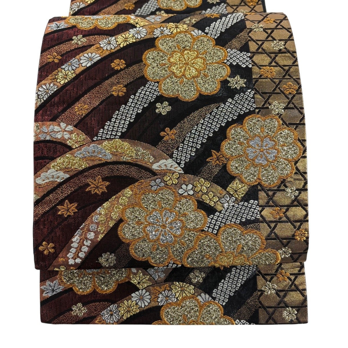 【美品】 袋帯 秀品 六通 正絹 【中古】 袋帯 秀品 六通 正絹 【中古】の通販 by バイセル ラクマ店｜ラクマ