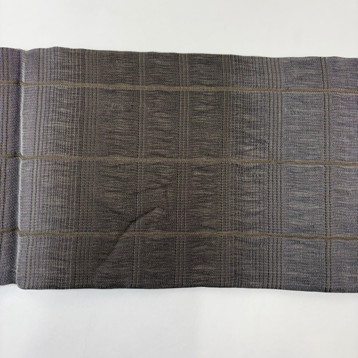 名古屋帯 名品 葡萄唐草 灰茶 正絹｜中古・古着・リサイクル着物通販