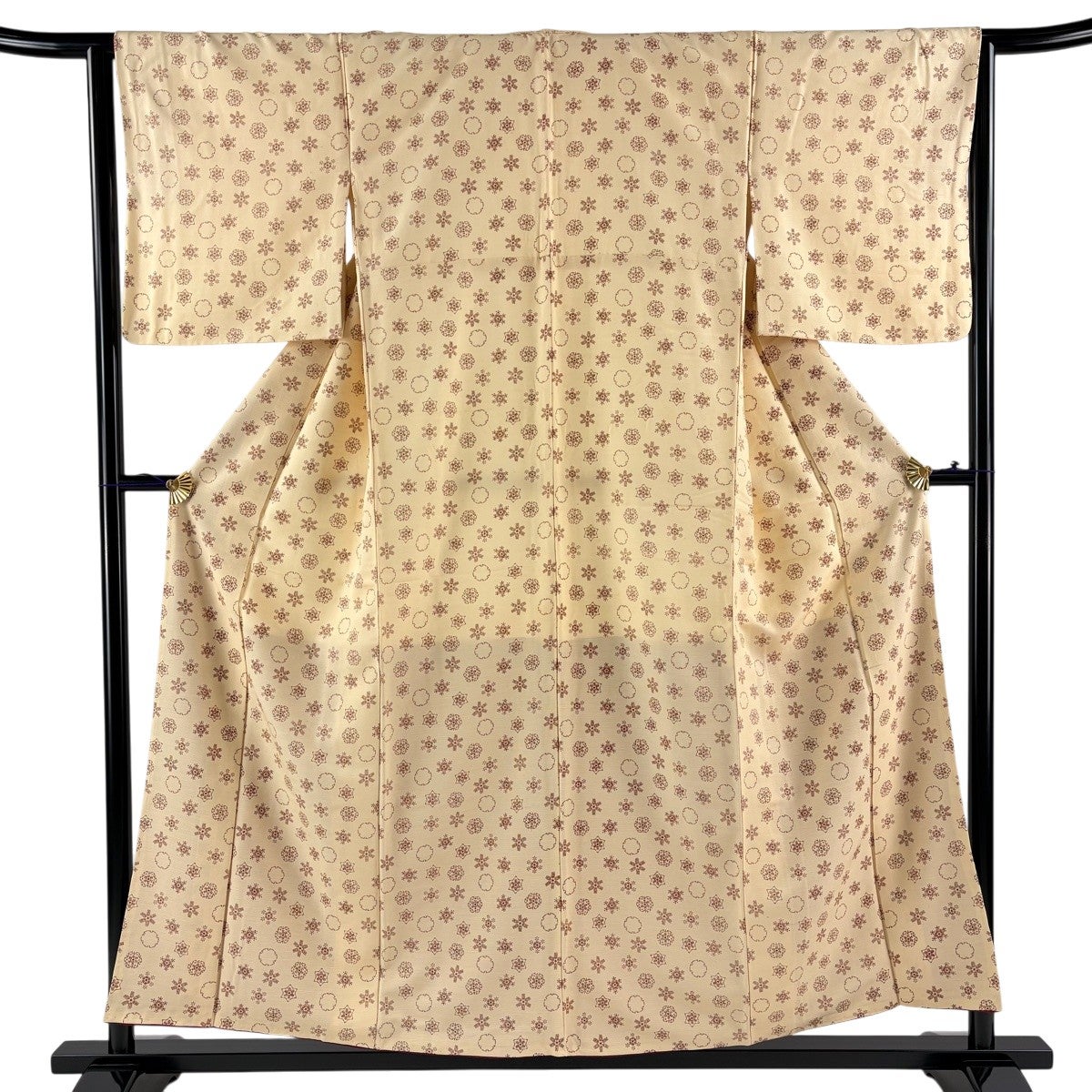 【美品】 小紋 身丈155cm 裄丈64cm 正絹 秀品 【中古】 小紋 身丈155cm 裄丈64cm 正絹 秀品 【中古】の通販 by バイセル