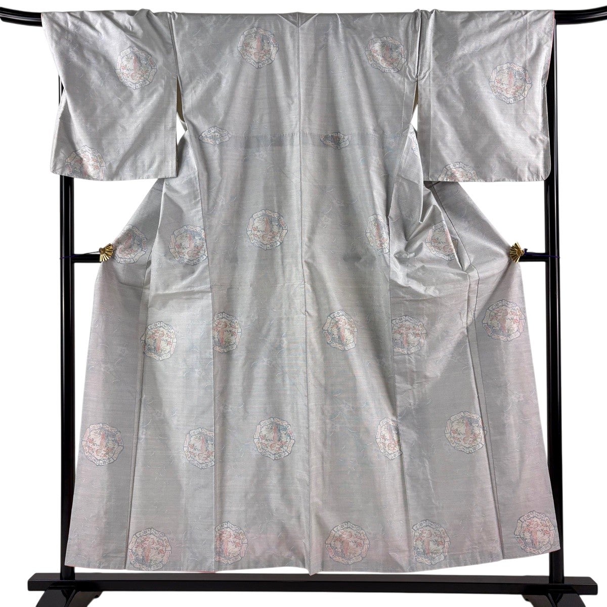 【美品】 大島紬 身丈151cm 裄丈62.5cm 正絹 名品 【中古】 美品】 大島紬 身丈158cm 裄丈62.5cm S 袷 都喜ヱ門 やまと 証紙あり