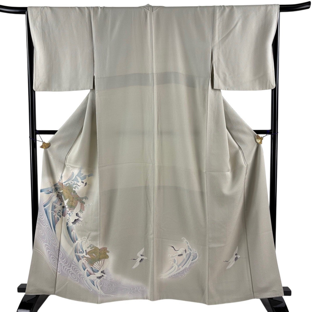 【美品】 色留袖 身丈160cm 裄丈68cm 正絹 秀品 【中古】 色留袖 身丈163cm 裄丈67cm 正絹 秀品 【中古】の通販 by バイセル