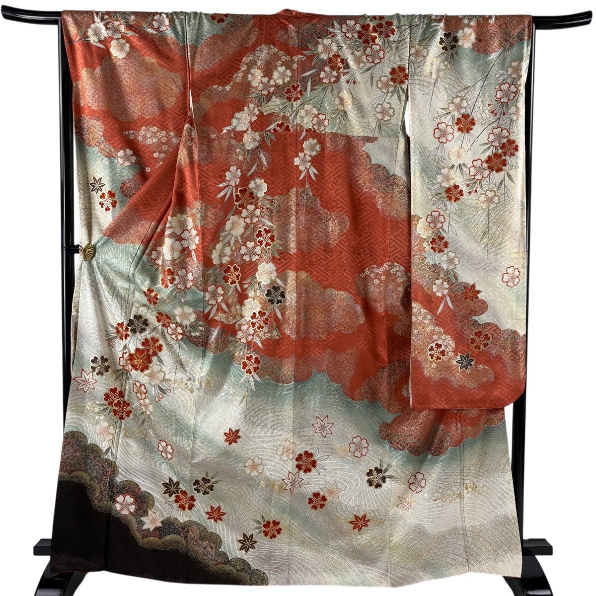 振袖 身丈167cm 裄丈68.5cm 正絹 秀品 【中古】 振袖 身丈167.5cm 裄丈68.5cm 正絹 秀品 【中古】の通販 by バイセル