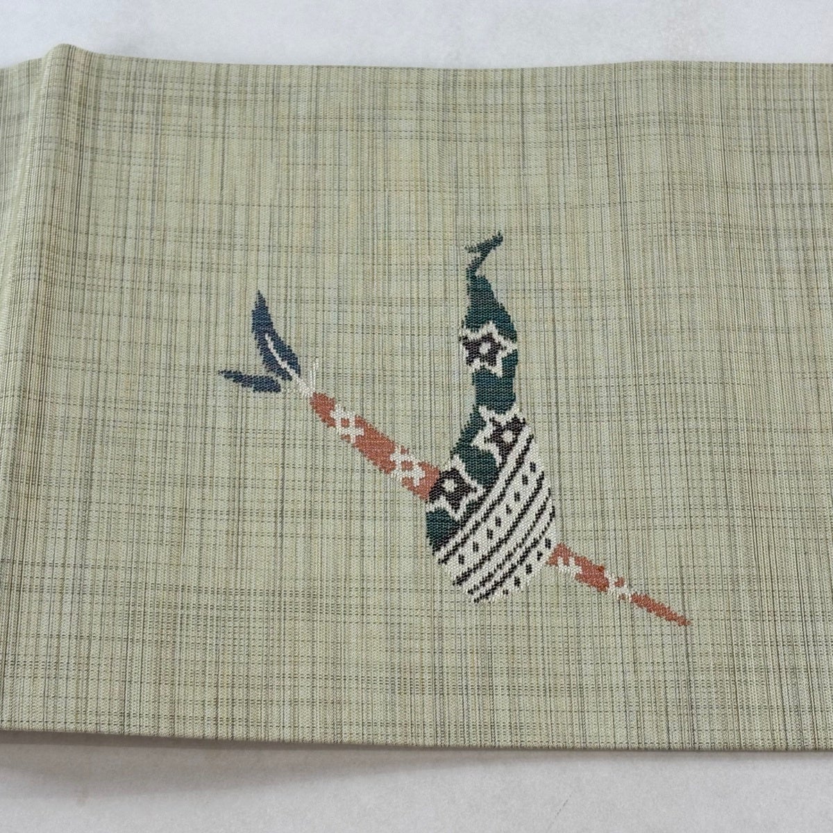 【美品】 名古屋帯 秀品 正絹 【中古】 美品】 名古屋帯 秀品 正絹 【中古】の通販 by バイセル ラクマ店｜ラクマ