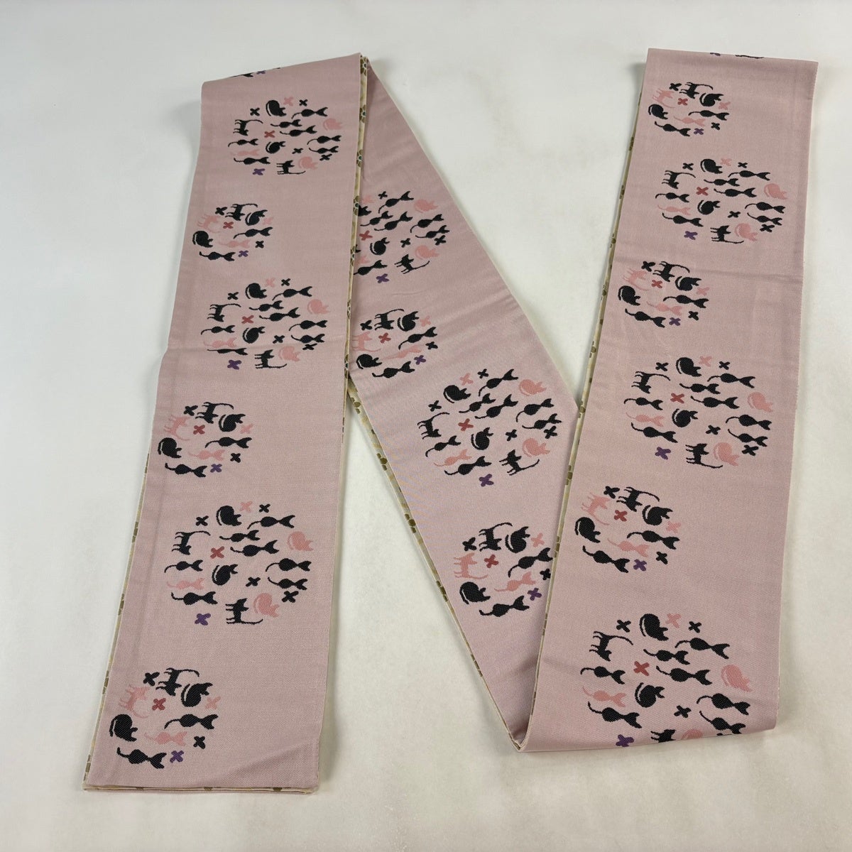 半幅帯 美品 秀品 正絹 【中古】 美品】半幅帯 名品 正絹 【中古】の通販 by バイセル ラクマ店｜ラクマ