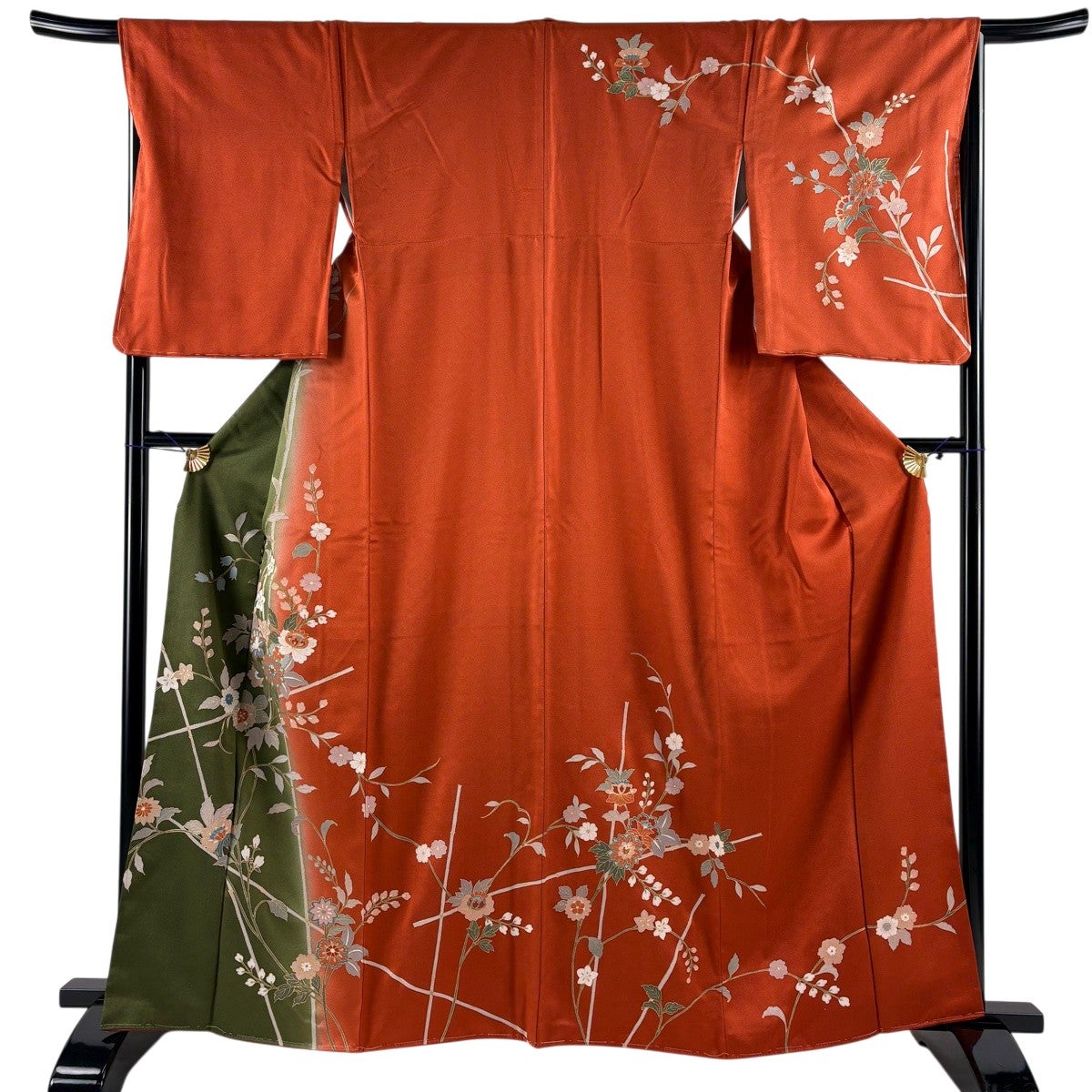 訪問着 正絹 身丈162.5cm 美品 裄丈66.5cm 秀品 裄丈65cm by 中古の