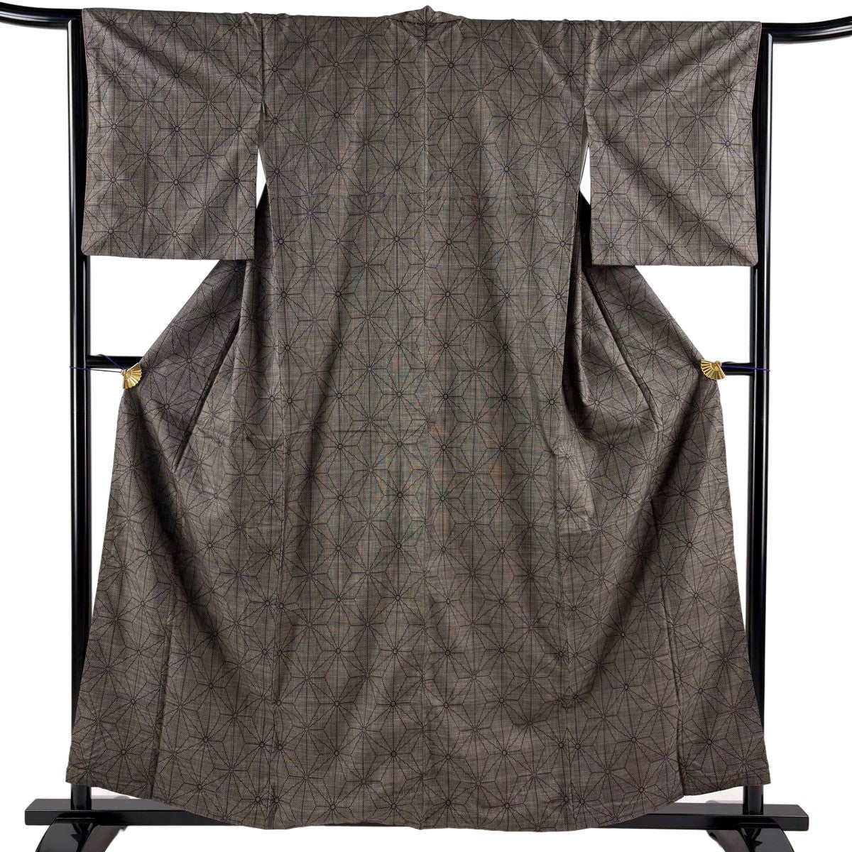 【美品】 紬 身丈160cm 裄丈65cm 正絹 秀品 【中古】 美品】 紬 身丈160cm 裄丈64cm 正絹 秀品 【中古】の通販 by バイセル