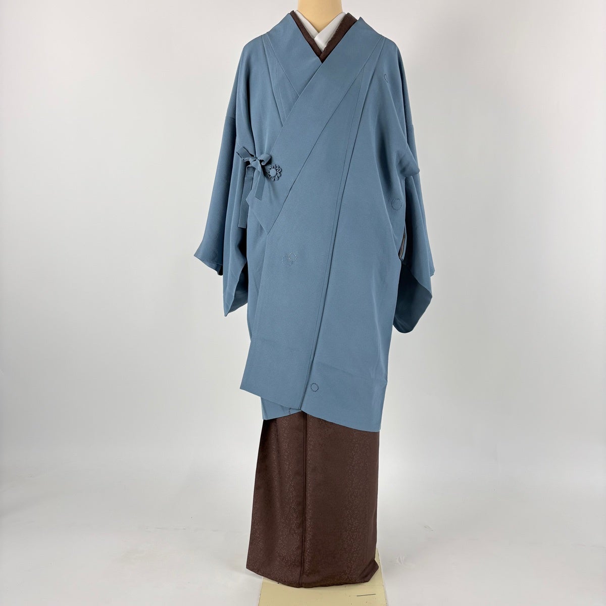 道中着 身丈95cm 裄丈65.5cm 正絹 名品 【中古】 道中着 身丈111cm 裄丈69.5cm 正絹 逸品 【中古】の通販 by バイセル