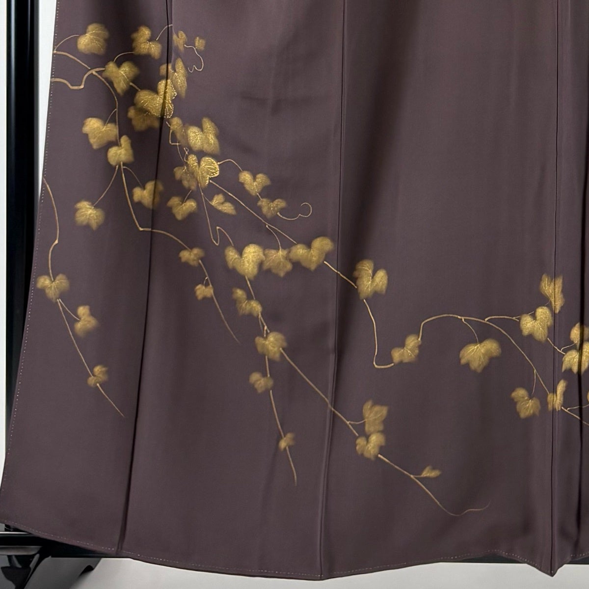 訪問着 身丈158.5cm 裄丈61cm 正絹 秀品 【中古】 美品】 訪問着 身丈158.5cm 裄丈66cm M 袷 落款あり 草花 ぼかし 黄土