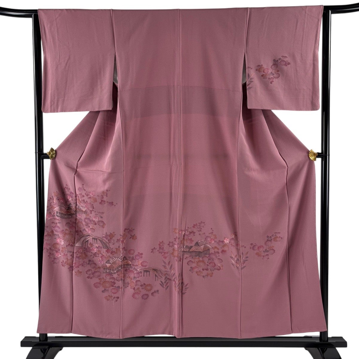 訪問着 身丈154.5cm 裄丈63.5cm 正絹 秀品 【中古】 美品】 訪問着 身丈155cm 裄丈63.5cm 正絹 秀品 【中古】の通販 by