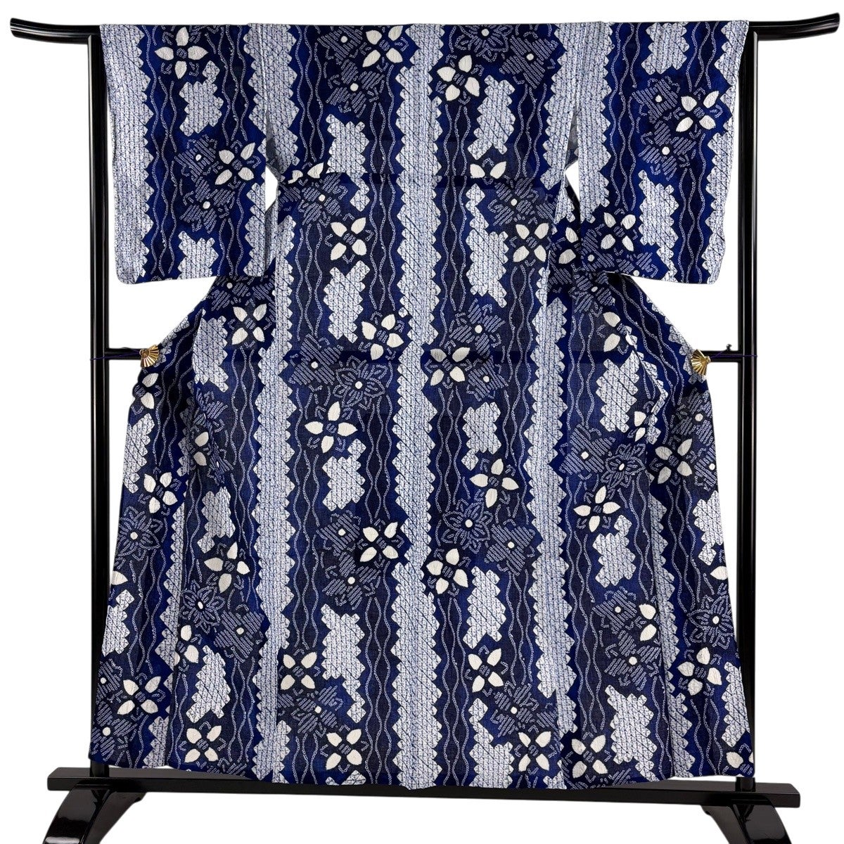 【美品】 浴衣 身丈160.5cm 裄丈65cm 綿 名品 【中古】 美品】 浴衣 身丈160.5cm 裄丈65cm 綿 名品 【中古】の通販 by
