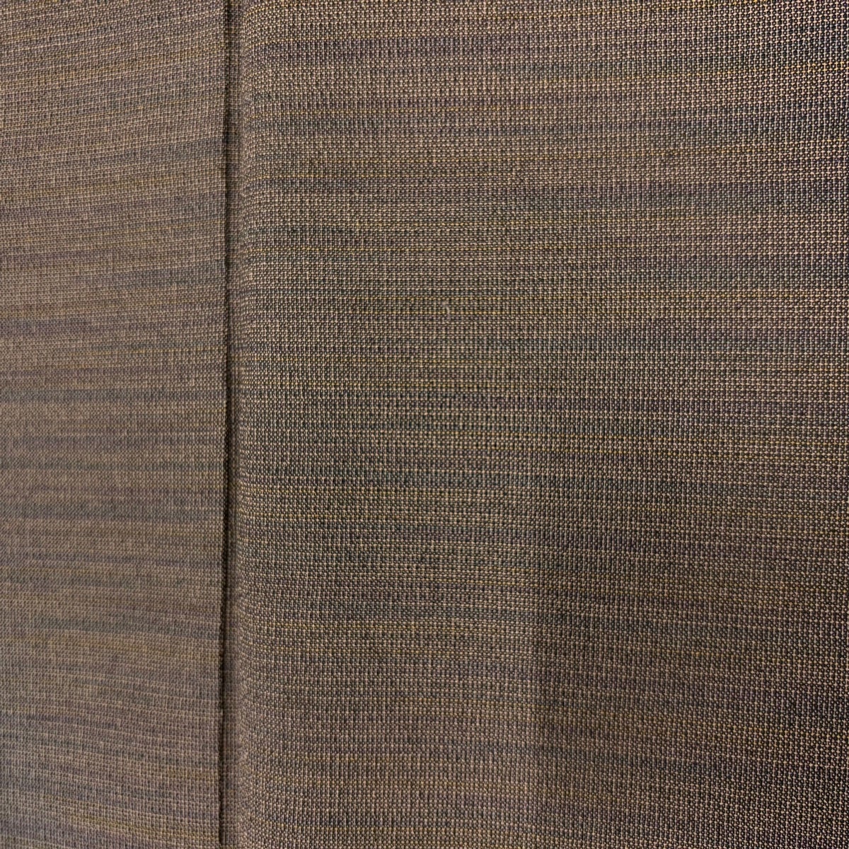 紬 身丈159cm 裄丈64.5cm 正絹 名品 【中古】 紬 身丈158.5cm 裄丈63cm S 袷 草花 雲文 焦茶色 正絹 秀品｜中古