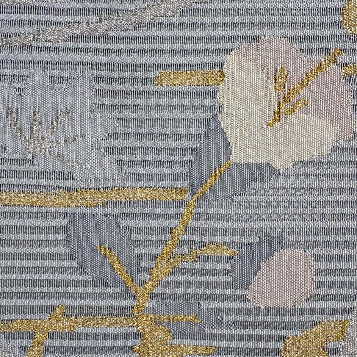 美品】 名古屋帯 秀品 松葉仕立て 八寸名古屋帯 夏帯 トンネル仕立て