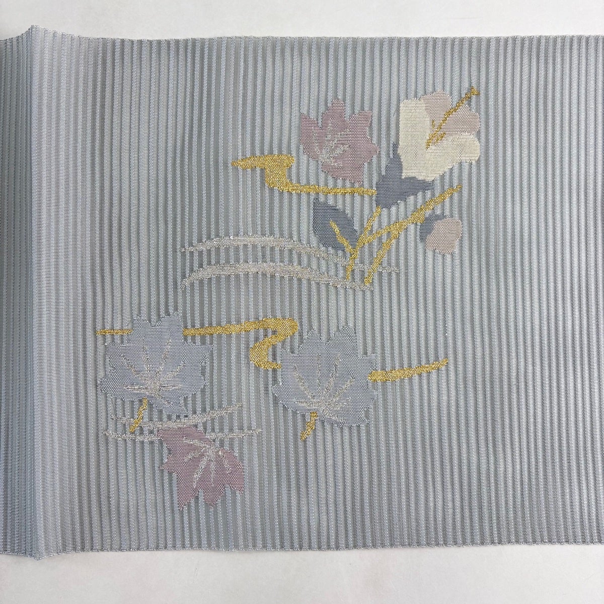 美品】 名古屋帯 秀品 松葉仕立て 八寸名古屋帯 夏帯 トンネル仕立て