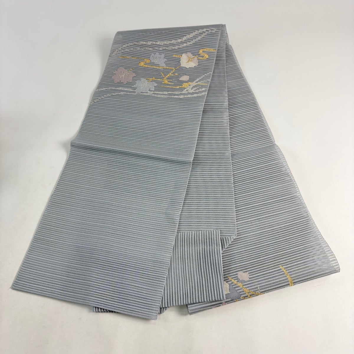 50%OFF 【美品】 名古屋帯 秀品 松葉仕立て 八寸名古屋帯 夏帯