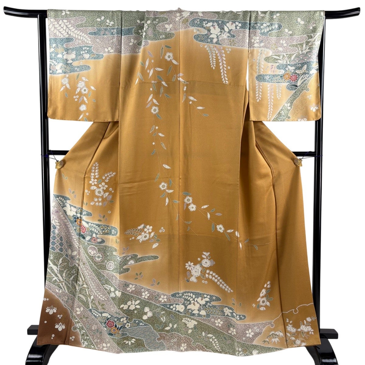 訪問着 身丈161cm 裄丈63cm 正絹 秀品 【中古】 訪問着 身丈161cm 裄丈64cm 正絹 秀品 【中古】 訪問着 身丈161cm 裄