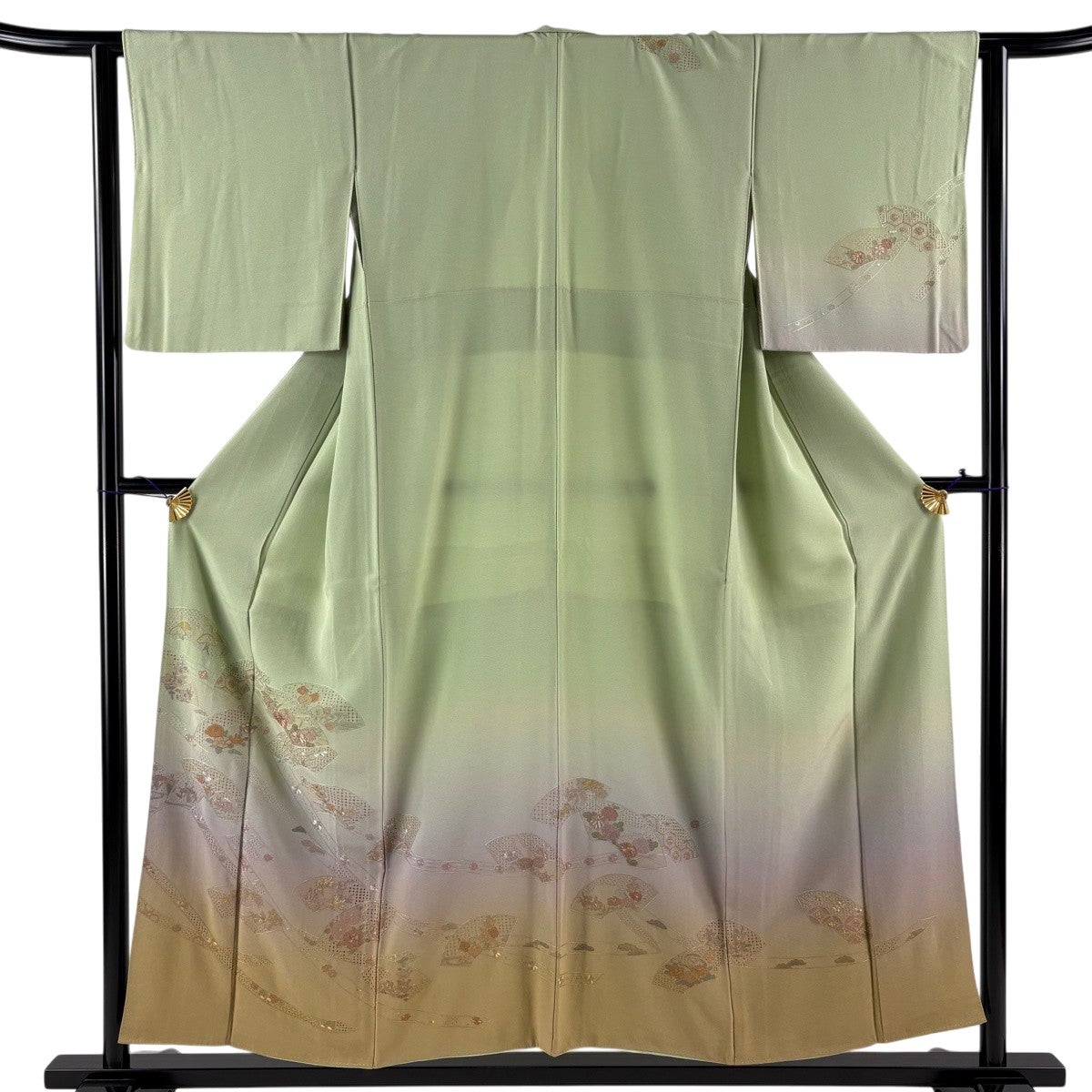 付下げ 身丈155.5cm 裄丈63.5cm 正絹 名品 【中古】 付下げ 身丈155.5cm 裄丈63cm 正絹 秀品 【中古】の通販 by バイセル
