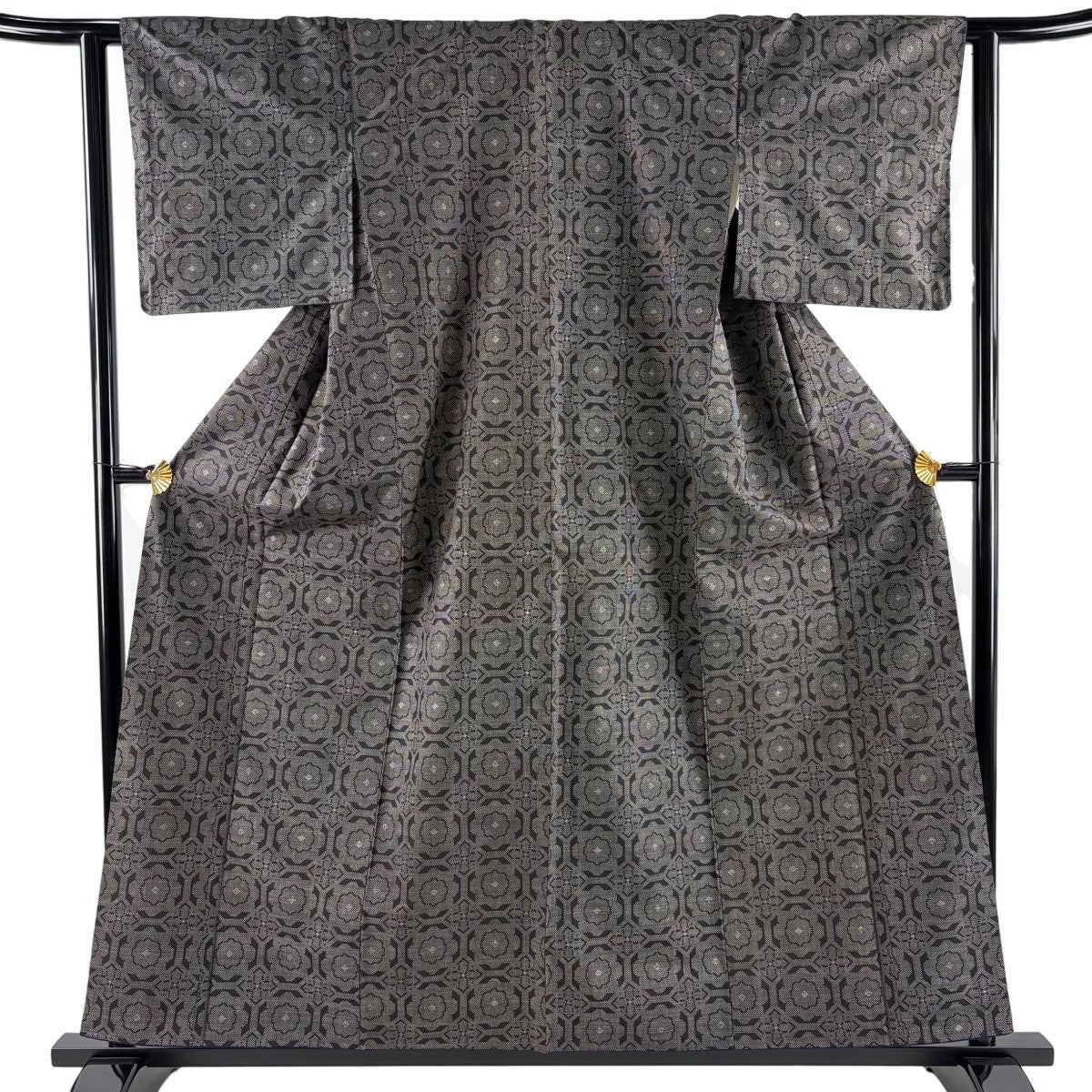 【美品】 小紋 身丈152cm 裄丈62cm 正絹 逸品 【中古】 在庫一掃】 【美品】 小紋 身丈152cm 裄丈62cm 正絹 名品 【中古】の