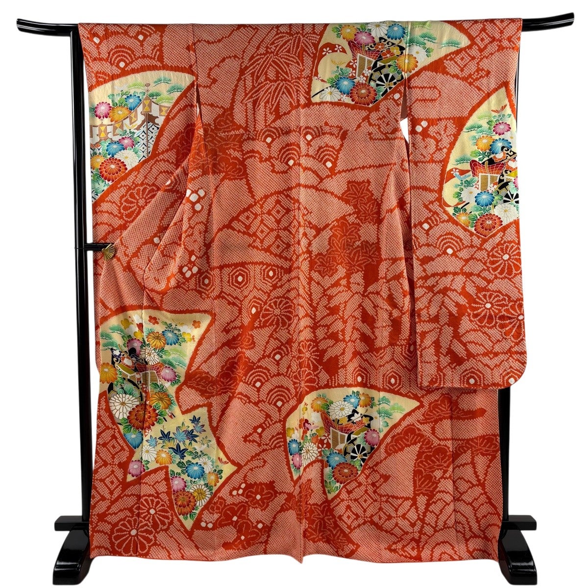 振袖 美品 名品 身丈167cm 裄丈65.5cm 正絹 【中古】 振袖 身丈167cm 裄丈64.5cm 正絹 秀品 【中古】の通販 by バイセル
